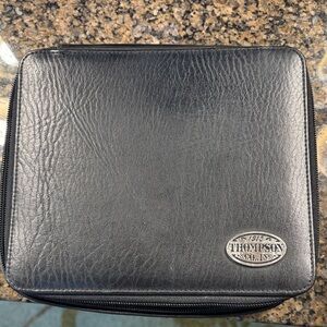 Thompson Vintage Classic Black Cigar travel Bag